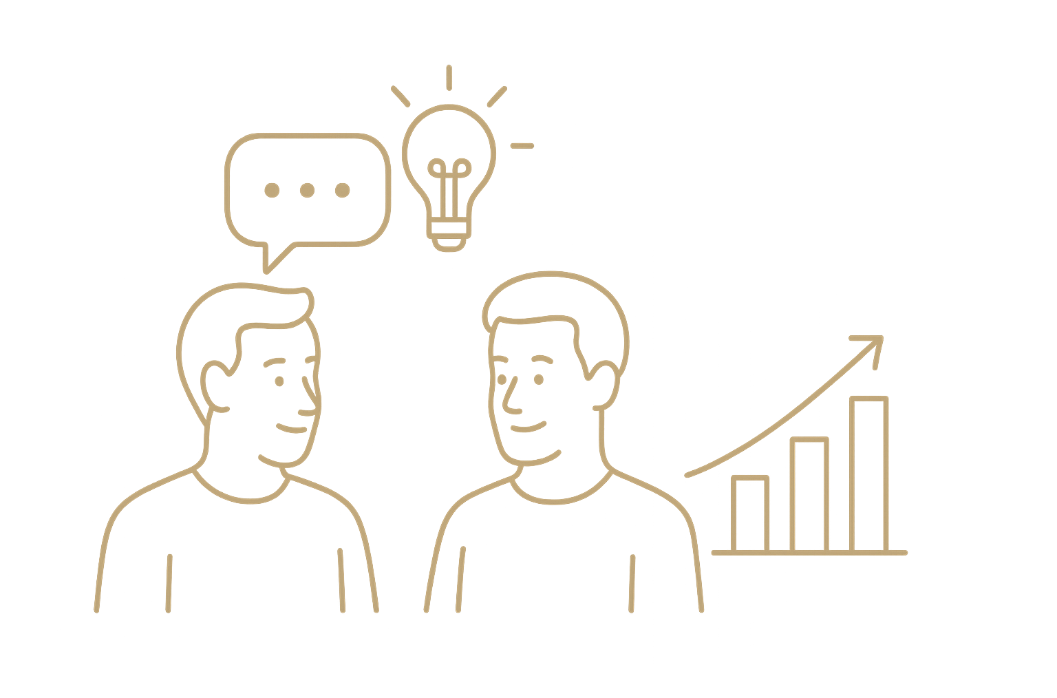 Conversation leading to growth